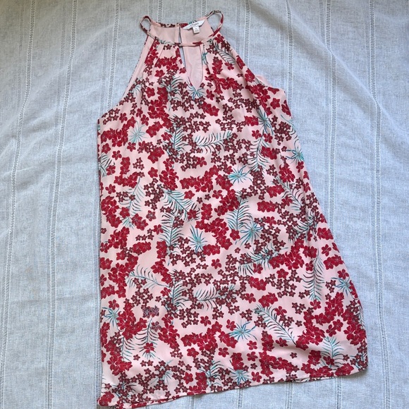 Candie’s NWOT Pink and Red Floral Mini Dress - Picture 7 of 12